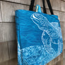 Sea Turtle One Color Beach Bag