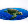 Loggerhead Turtle Surfboard Wall Art