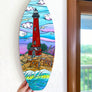 Corolla Lighthouse Surfboard Wall Art