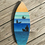 Serenity Surfboard Wall Art
