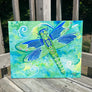Green Dragonfly Wall Art