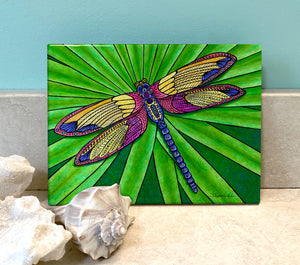 Dragonfly Ceramic Tile