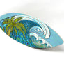 Palm Trees and Waves Surfboard Wall Art