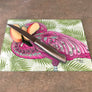 Flamingo Flowers Cutting Board