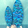 Funky Fish Surfboard Wall Art
