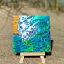 Green wave Ceramic Tile