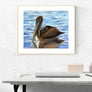 Harbor Pelican Print