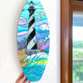 Hatteras Waves Surfboard Wall Art