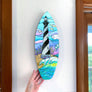 Hatteras Waves Surfboard Wall Art