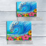 Hibiscus Wave Ceramic Tile