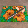 Hibiscus Cutting Board