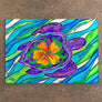 Hibiscus Turtle Cutting Board