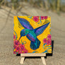 Hummingbird Ceramic Tile