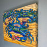 Blue Crabs Canvas