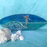 Lady Slider Surfboard Wall Art
