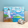 Ocracoke Waves Ceramic Tile