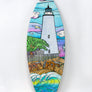 Ocracoke Waves Surfboard Wall Art