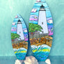 Ocracoke Waves Surfboard Wall Art