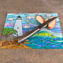 Ocracoke Waves Cutting Board