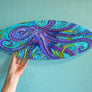Octopus Surfboard Wall Art