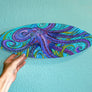 Octopus Surfboard Wall Art