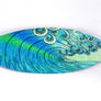 Party Wave Surfboard Wall Art