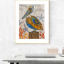 Pelican Perch Print