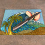 Palm Trees and Waves Cutting Board