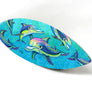 Rainbow Dolphins Surfboard Wall Art