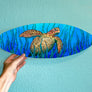 Sea Grass Turtle Surfboard Wall Art