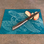 Sea Turtles One Color Cutting Board
