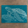 Sea Turtles One Color Cutting Board