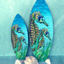 Seahorse Surfboard Wall Art