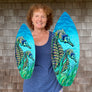 Seahorse Surfboard Wall Art