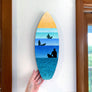 Serenity Surfboard Wall Art