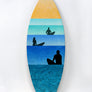 Serenity Surfboard Wall Art