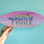 Surf Sisters Surfboard Wall Art