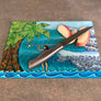Surfer Girl Cutting Board