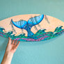 Tails of the Sea Surfboard Wall Art