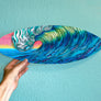 The Wave Surfboard Wall Art