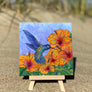Tropical Hummingbird Ceramic Tile