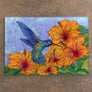 Tropical Hummingbird Cutting Board