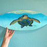 Turtle Paradise Surfboard Wall Art