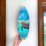 Under the Wave Surfboard Wall Art