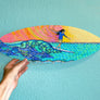 Wahine Surfboard Wall Art