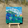 Wave Riding Ceramic Tile