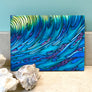 Waves of the Dolphin Ceramic Tile