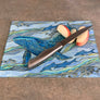 Whale Watch Cutting Board