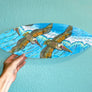 Wings over Waves Surfboard Wall Art