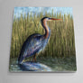 Blue Heron Aluminum Wall Art
